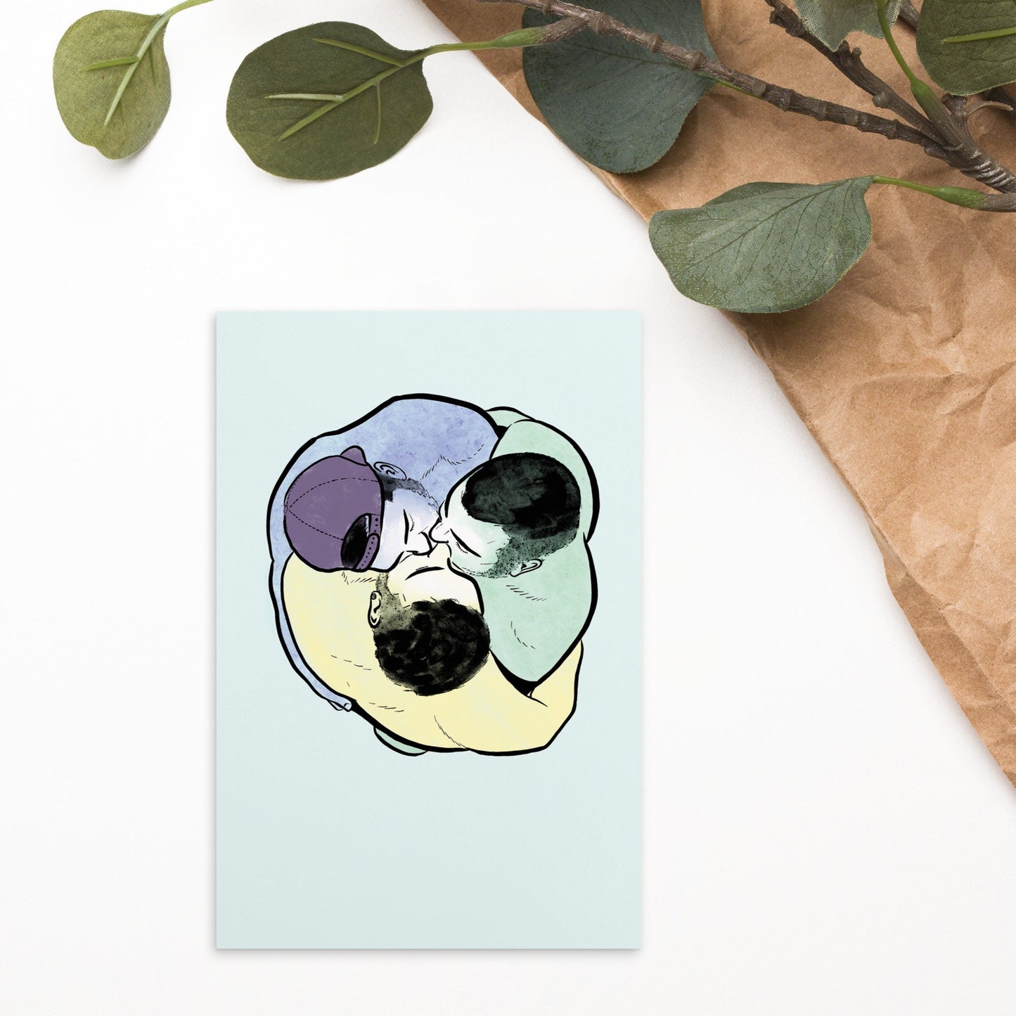 Loop | homoerotic postcard