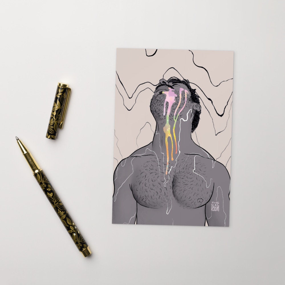 Leak | homoerotic postcard