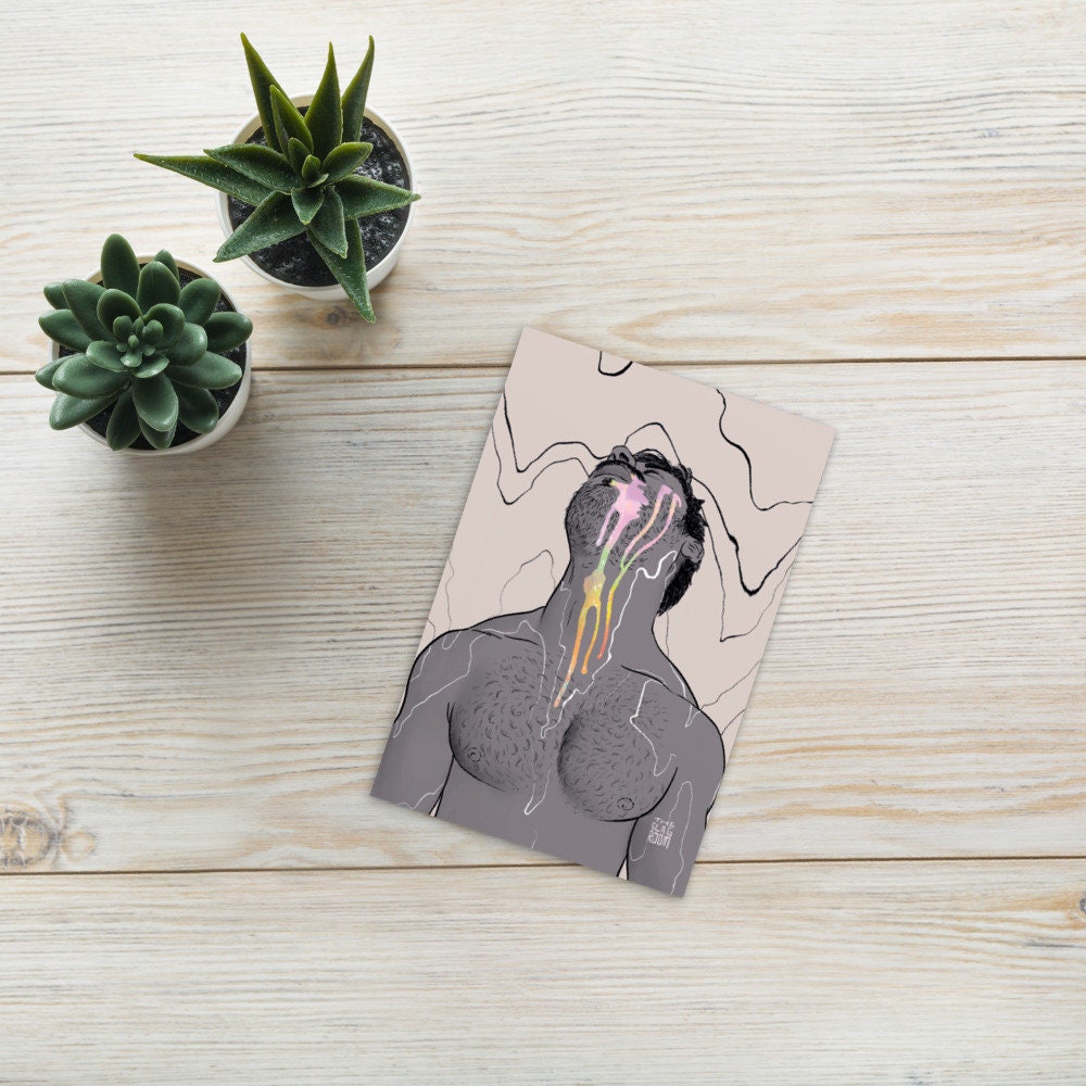 Leak | homoerotic postcard