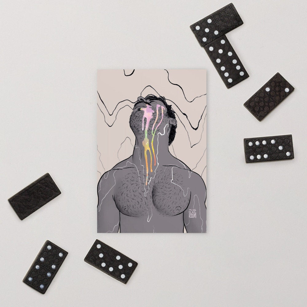 Leak | homoerotic postcard