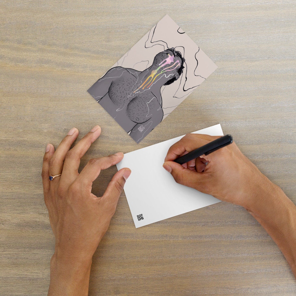 Leak | homoerotic postcard