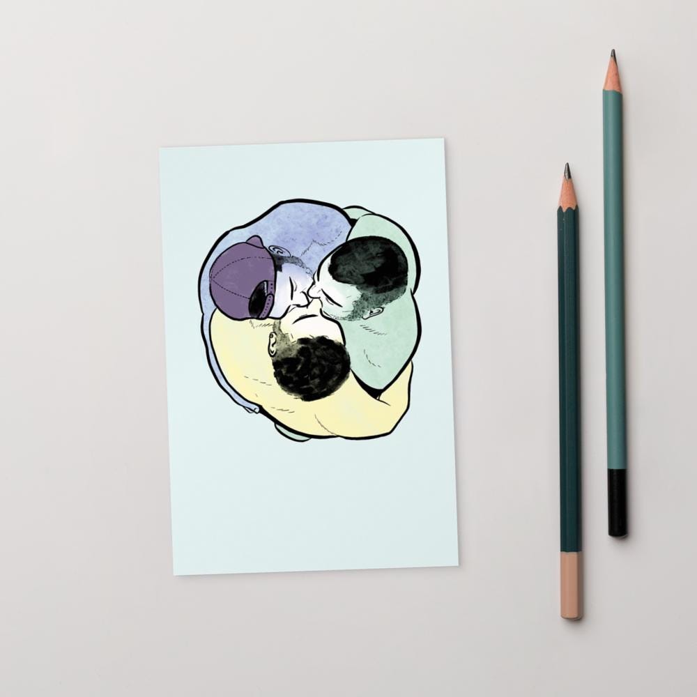 Loop | homoerotic postcard