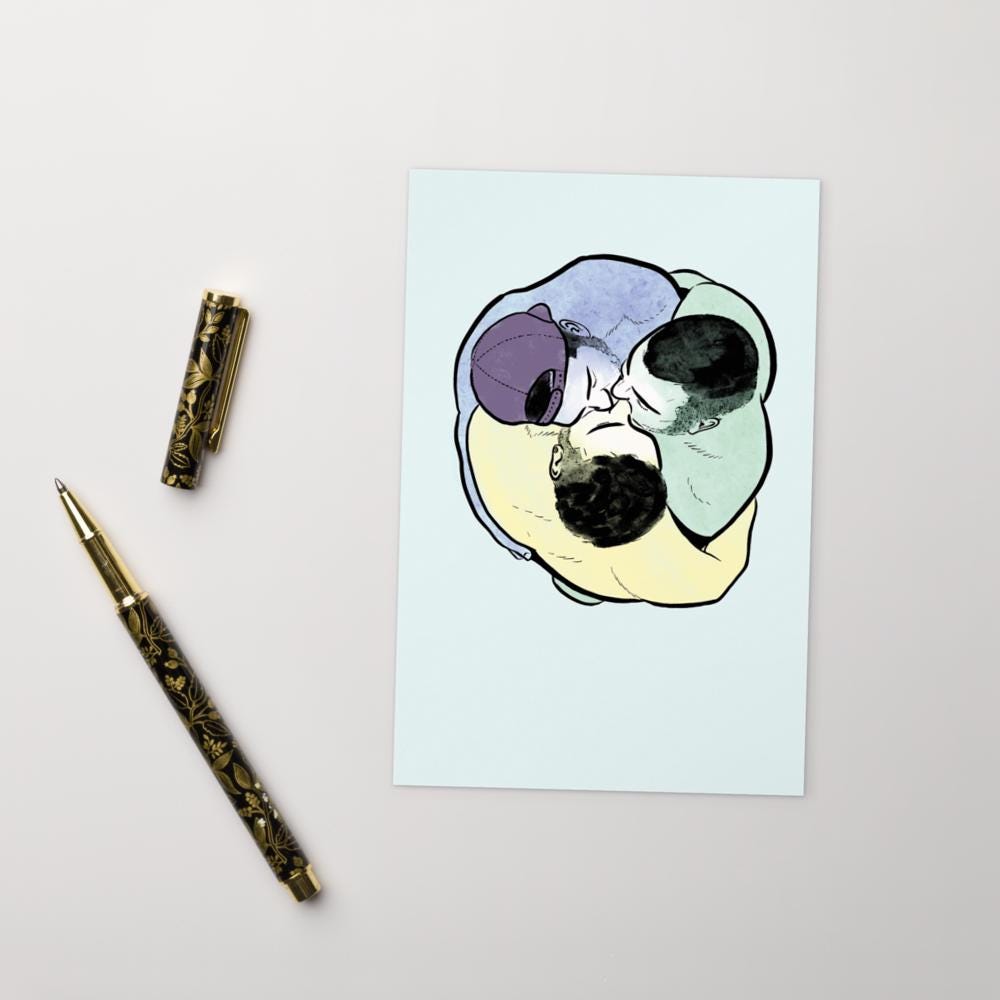 Loop | homoerotic postcard