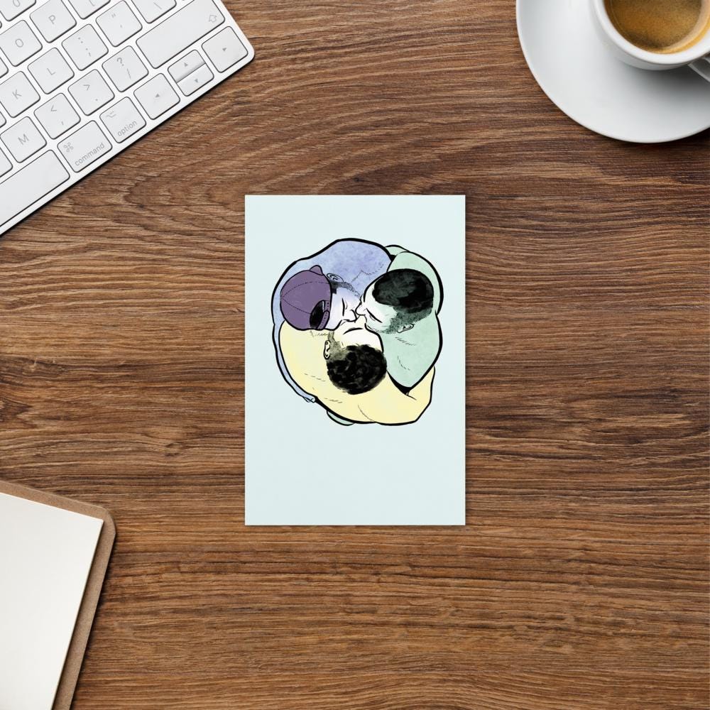 Loop | homoerotic postcard