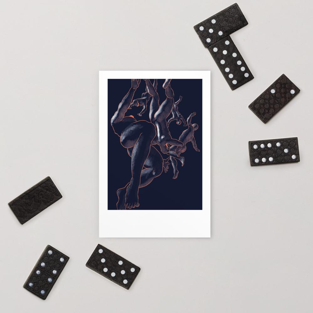 Fall | gay art postcard