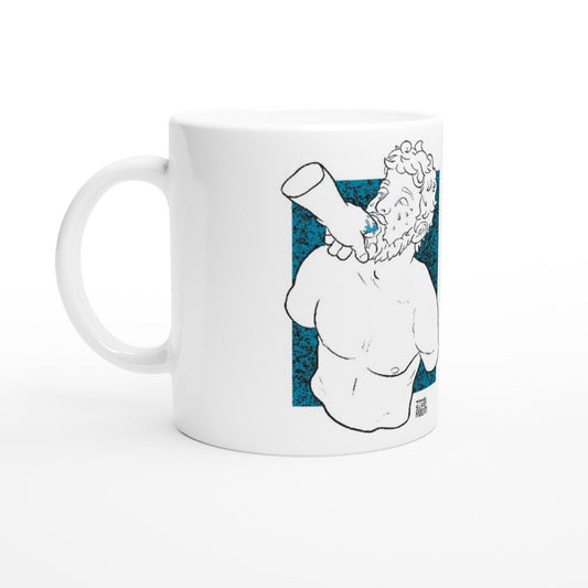 Salty | white ceramic mug with homoerotic print