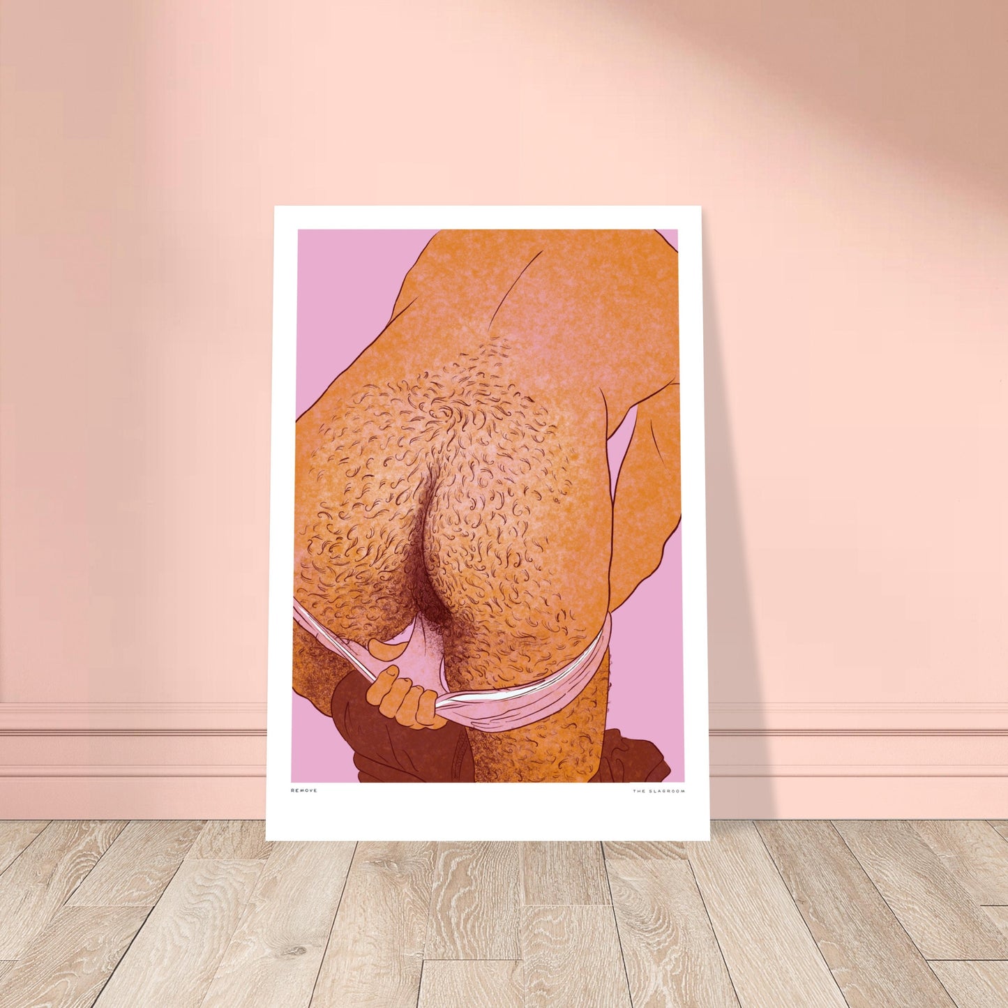 Remove | spicy queer art print, queer illustration, Tom of Finland print