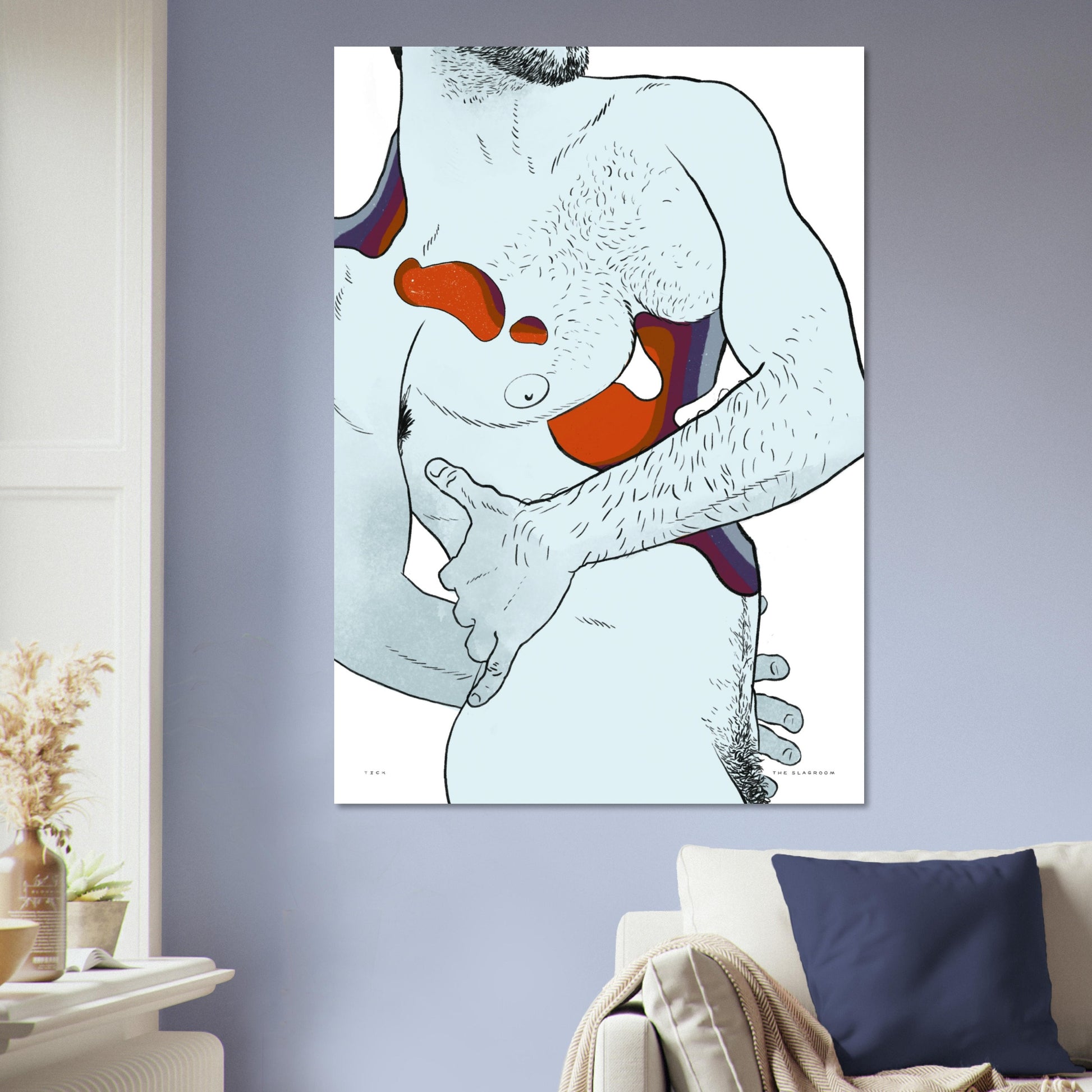 Tick | homoerotic art print