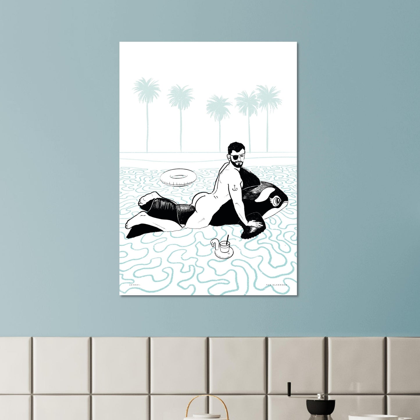 Vessel | gay art print, Tom of Finland print