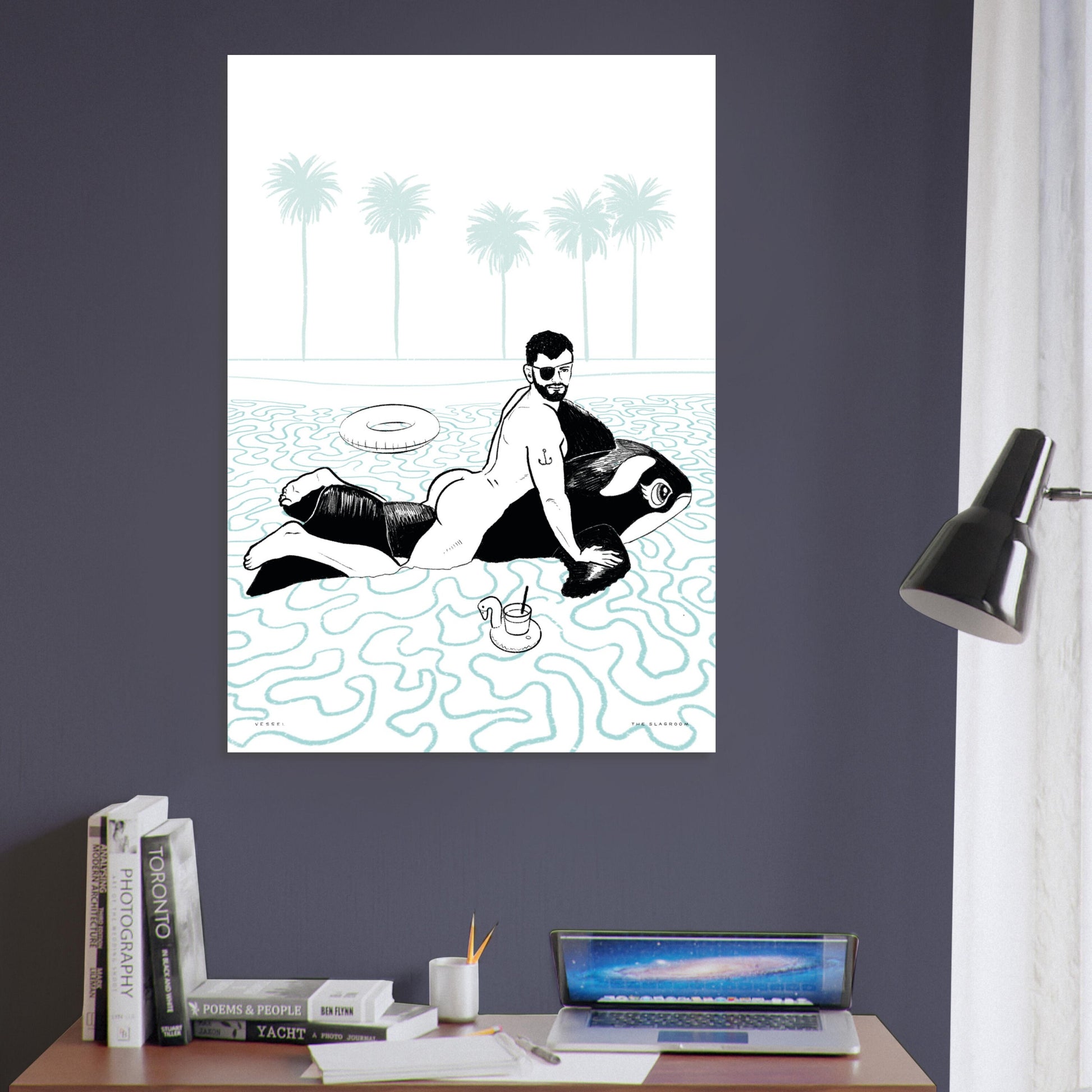 Vessel | gay art print, Tom of Finland print