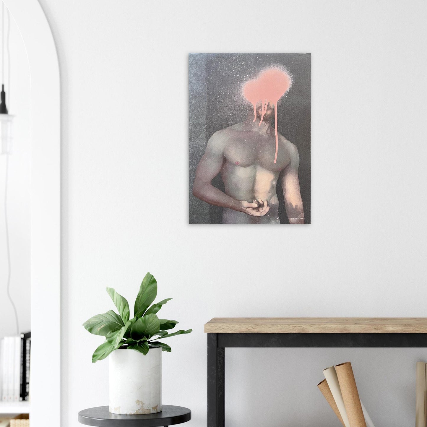 Change | homoerotic art, gay wall-art, queer illustration, male nude