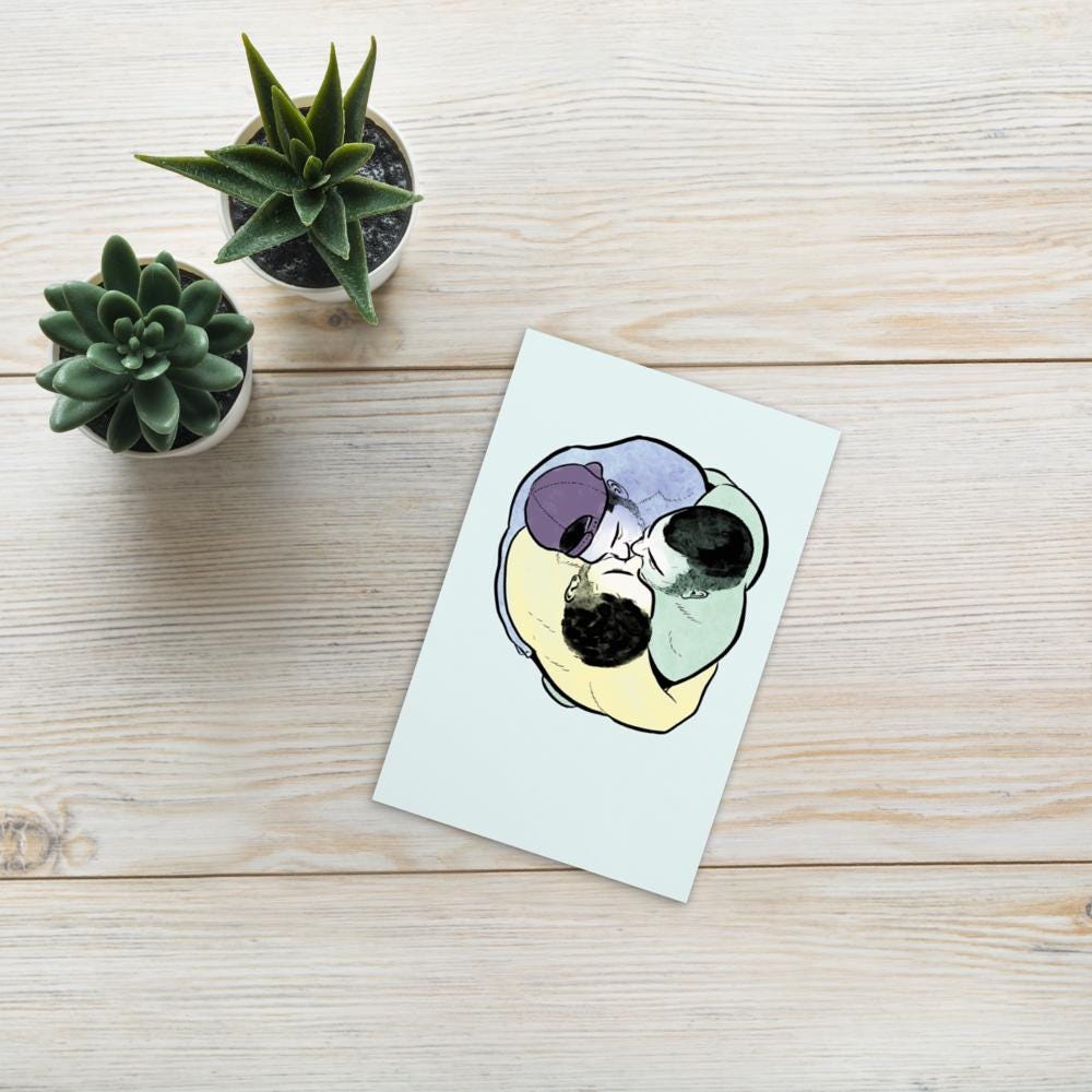 Loop | homoerotic postcard