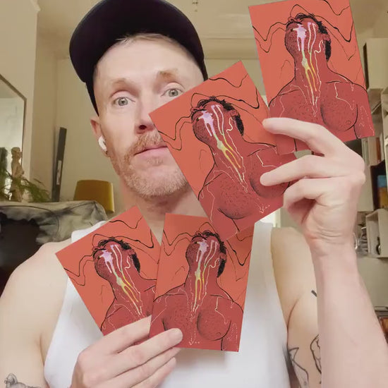 SALE: Buy 3 postcards, get 4! Gay art prints, Tom Of Finland print, homoerotic art